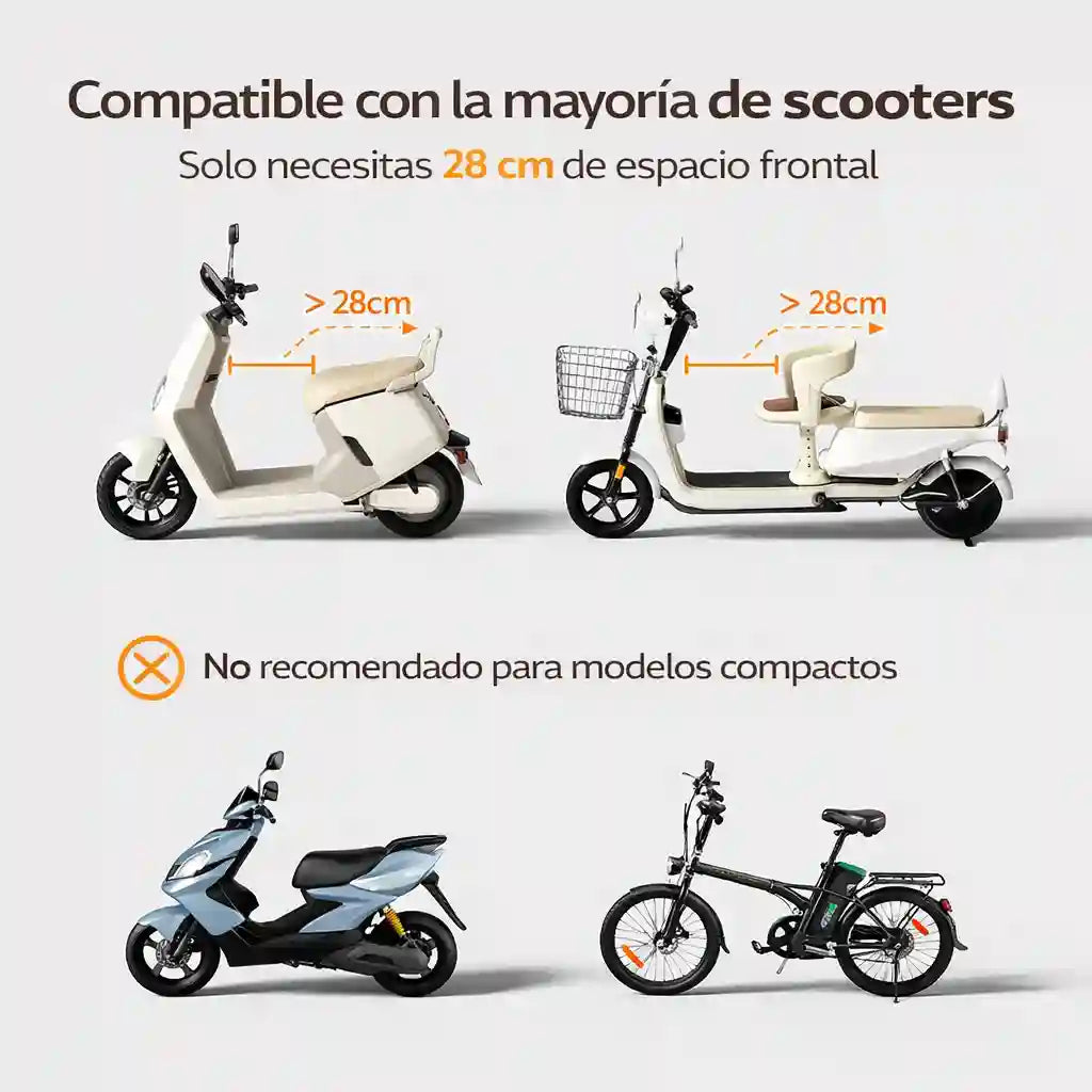 KidSiyin®  Silla De Ninos Scooter O Moto Electrica