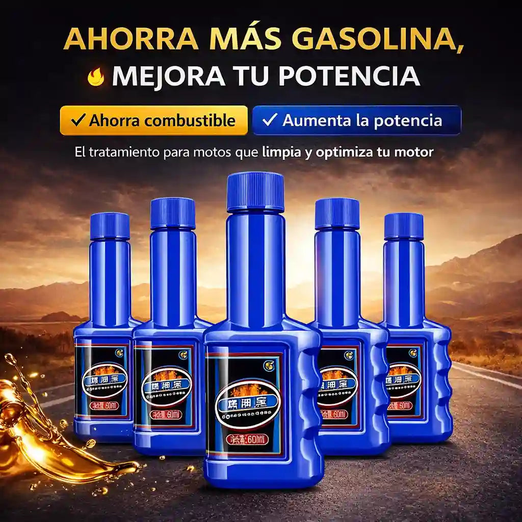 Fuelix® Tratamiento de gasolina Motos Aditivo Para Cámara de Combustible