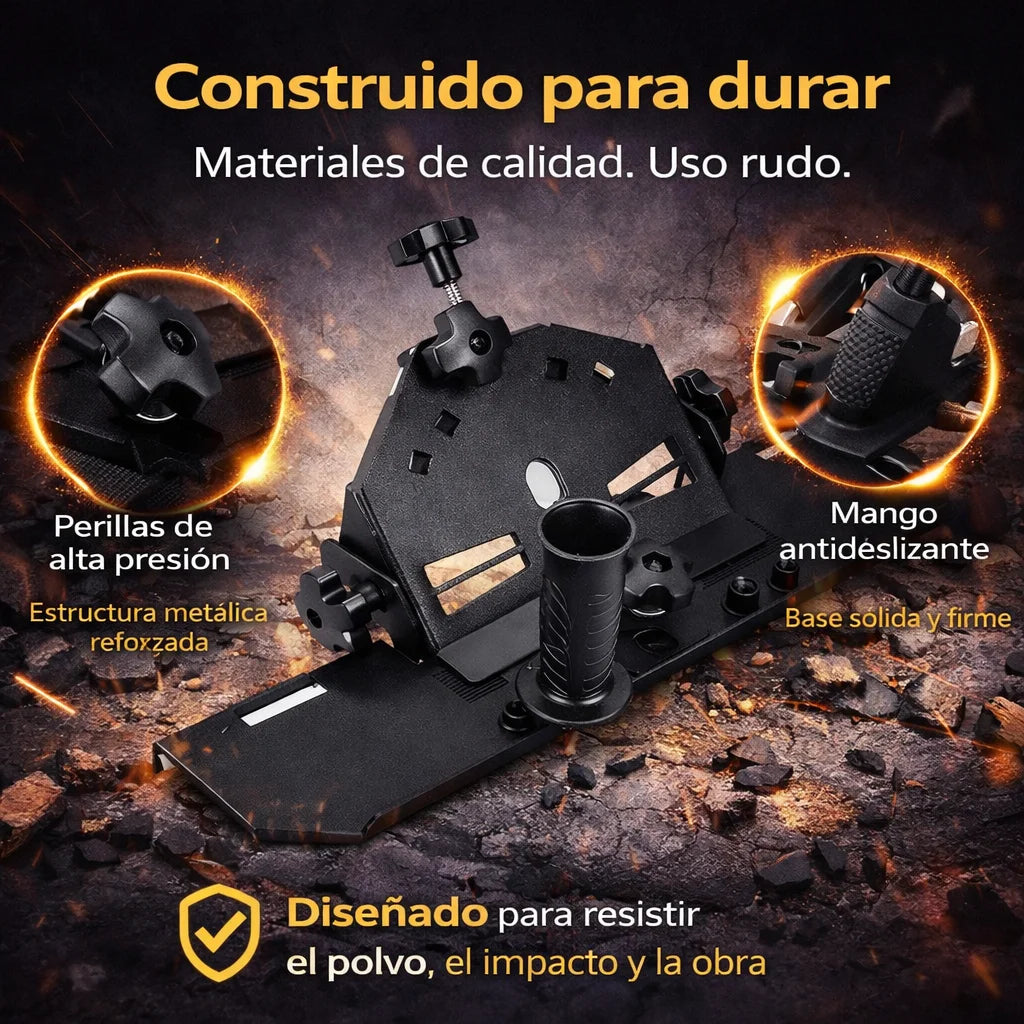 BISEL45X® Guía Biseladora 45° para Pulidora Amoladora