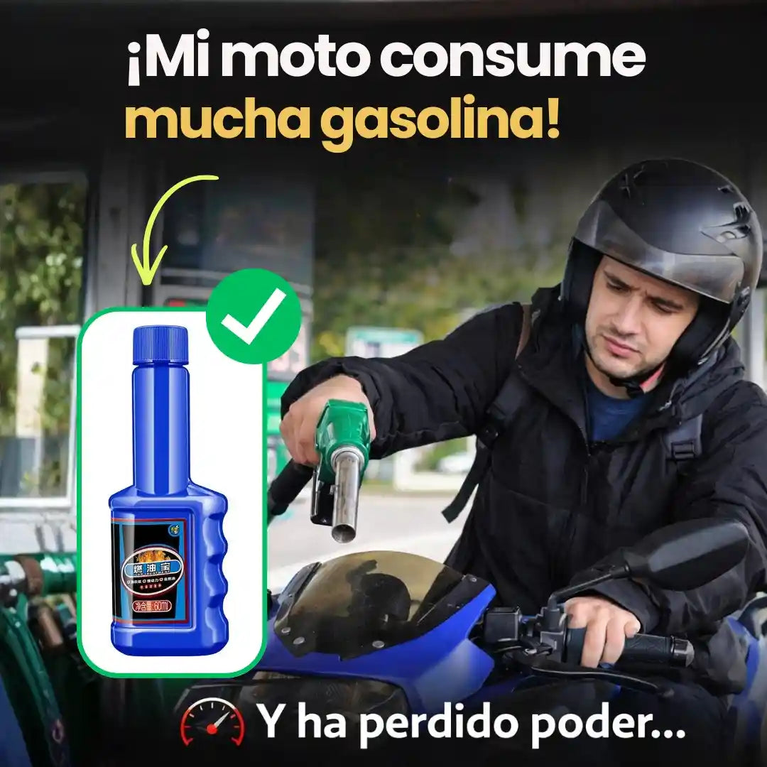 Fuelix® Tratamiento de gasolina Motos Aditivo Para Cámara de Combustible