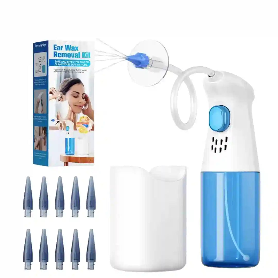 Oticlear® Limpieza Lavado De Oidos Kit Profesional