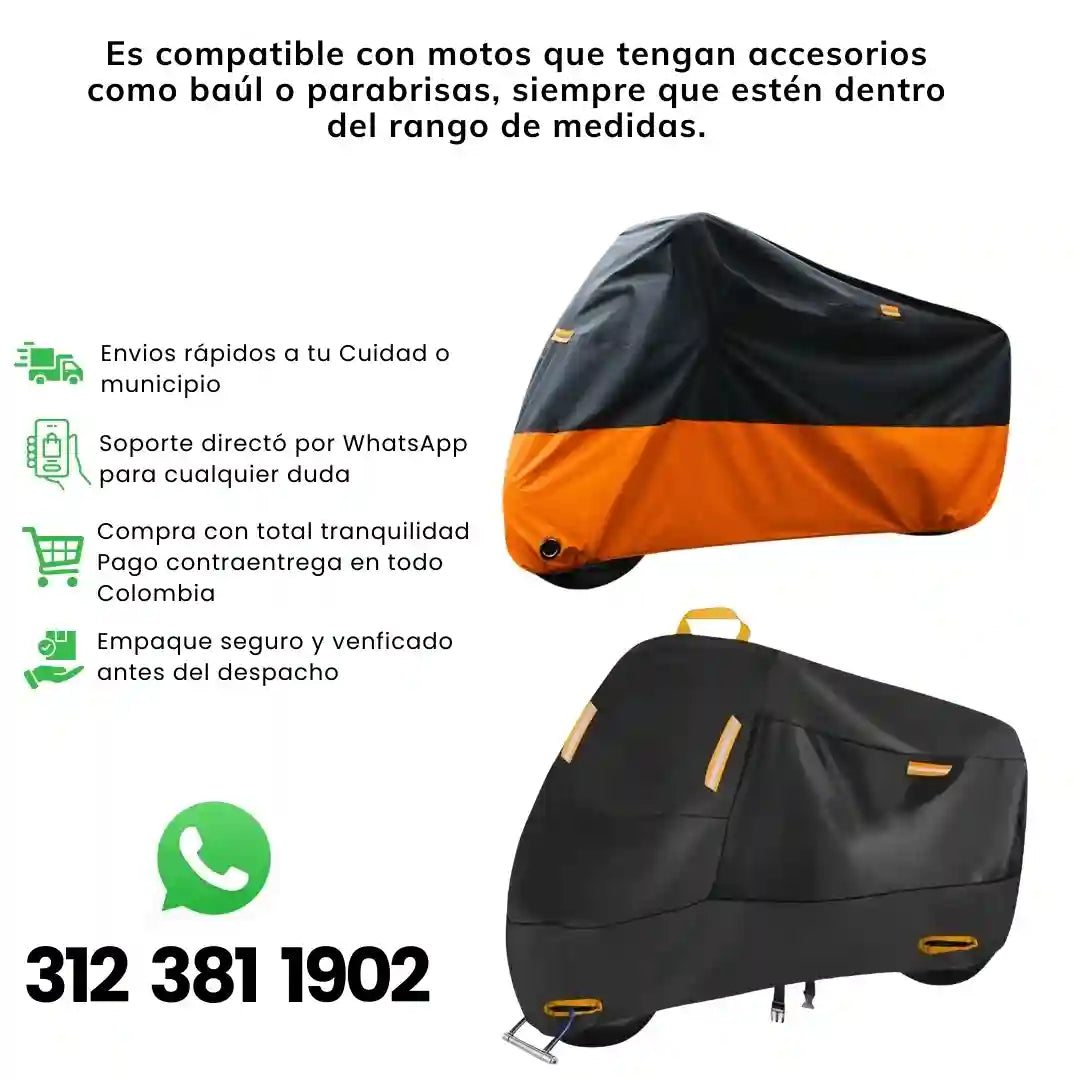 CoverMot® Cobertor Oxford 210D Pijama Para Motos