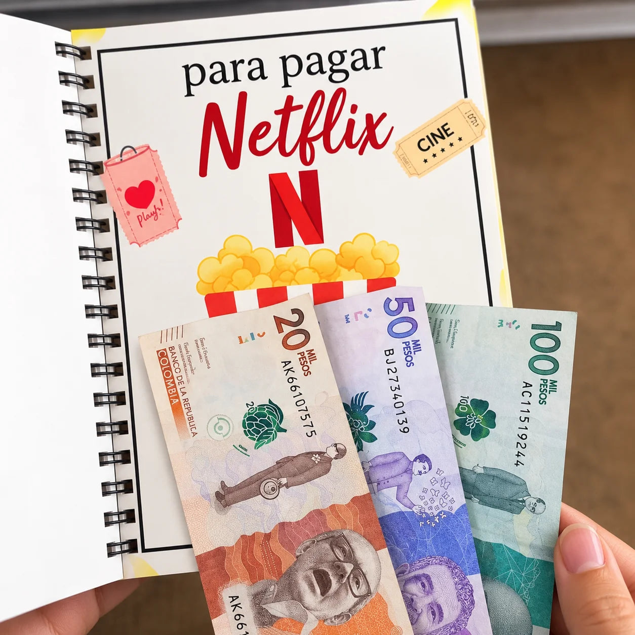 MAGINAV® | Libro Navideño para Regalar Plata y Sorpresas