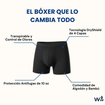 Bóxer Absorbente para Hombre