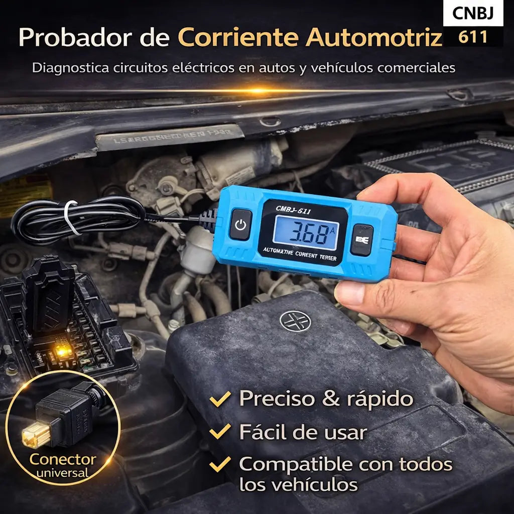 Tester CBNJ® Comprobador de corriente portátil para coche