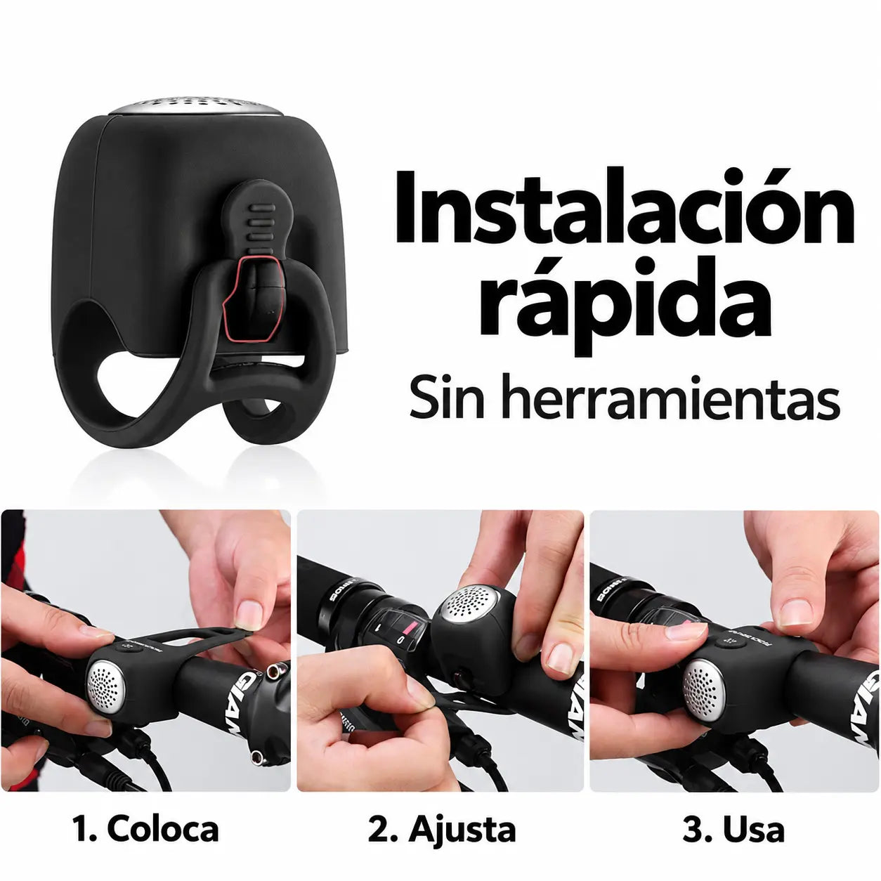 SONIX® Bocina Electrónica para Bicicleta de 90 dB