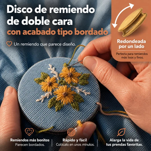 KPARCHES®  Kit de Tejido para Reparar y Renovar Ropa