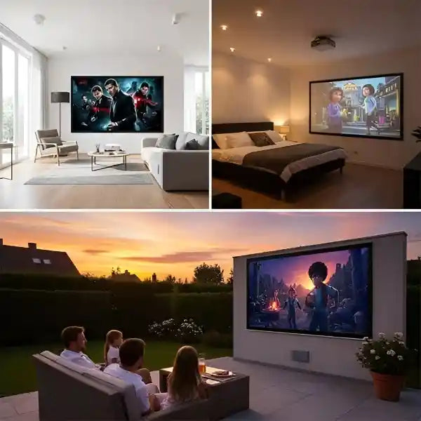CineWall® Pantalla para Proyector contra luz ambiental Tela ALR