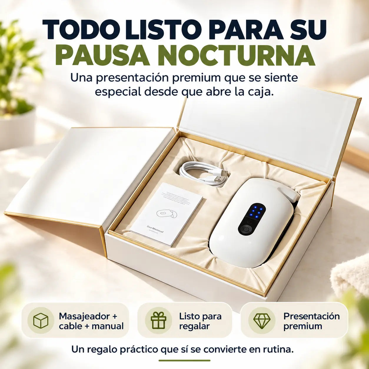 OCULAREX® | Terapeuta Ocular Inteligente con calor, vibración y musicoterapia 4 en 1