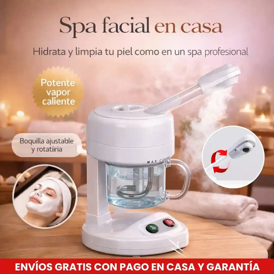 PoreVapor® Vaporizador Facial Profesional Con Ozono