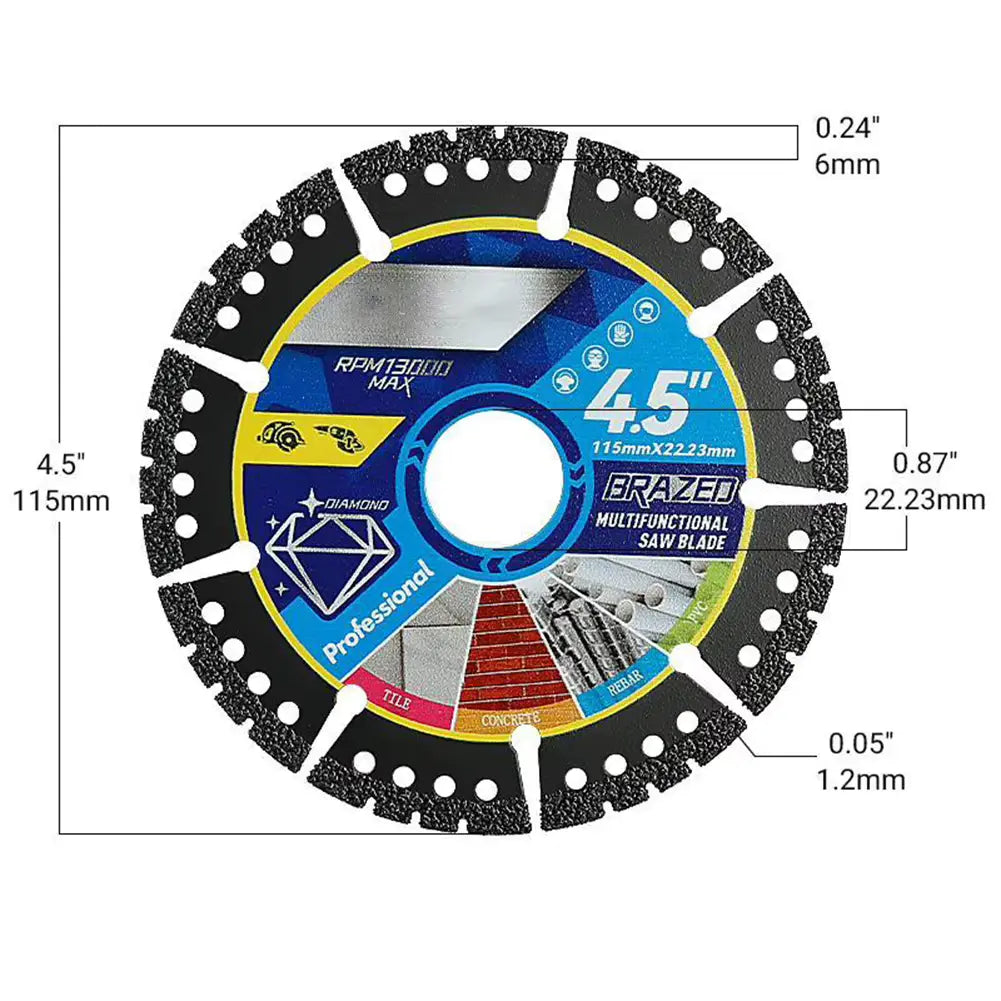 Pulimax® Disco Diamantado Multiuso 4.5"