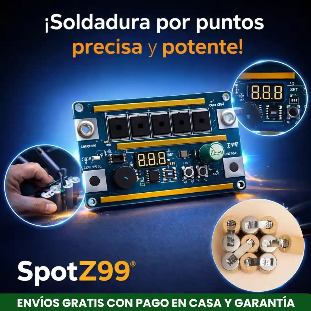 SpotZ99® Panel de control portátil para soldadura por puntos Z99 | Lápiz de soldadura incorporado
