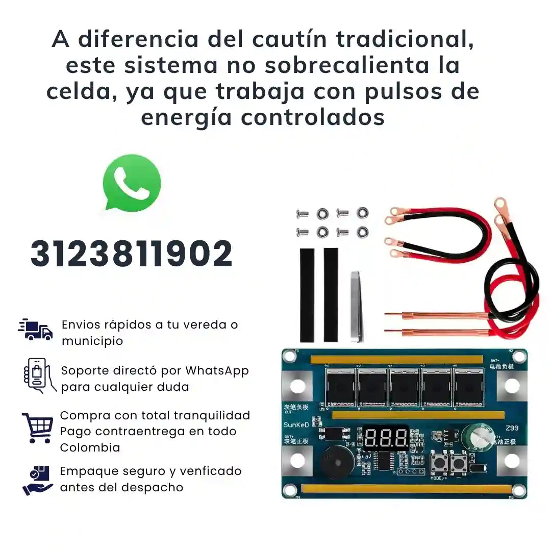 SpotZ99® Panel de control portátil para soldadura por puntos Z99 | Lápiz de soldadura incorporado