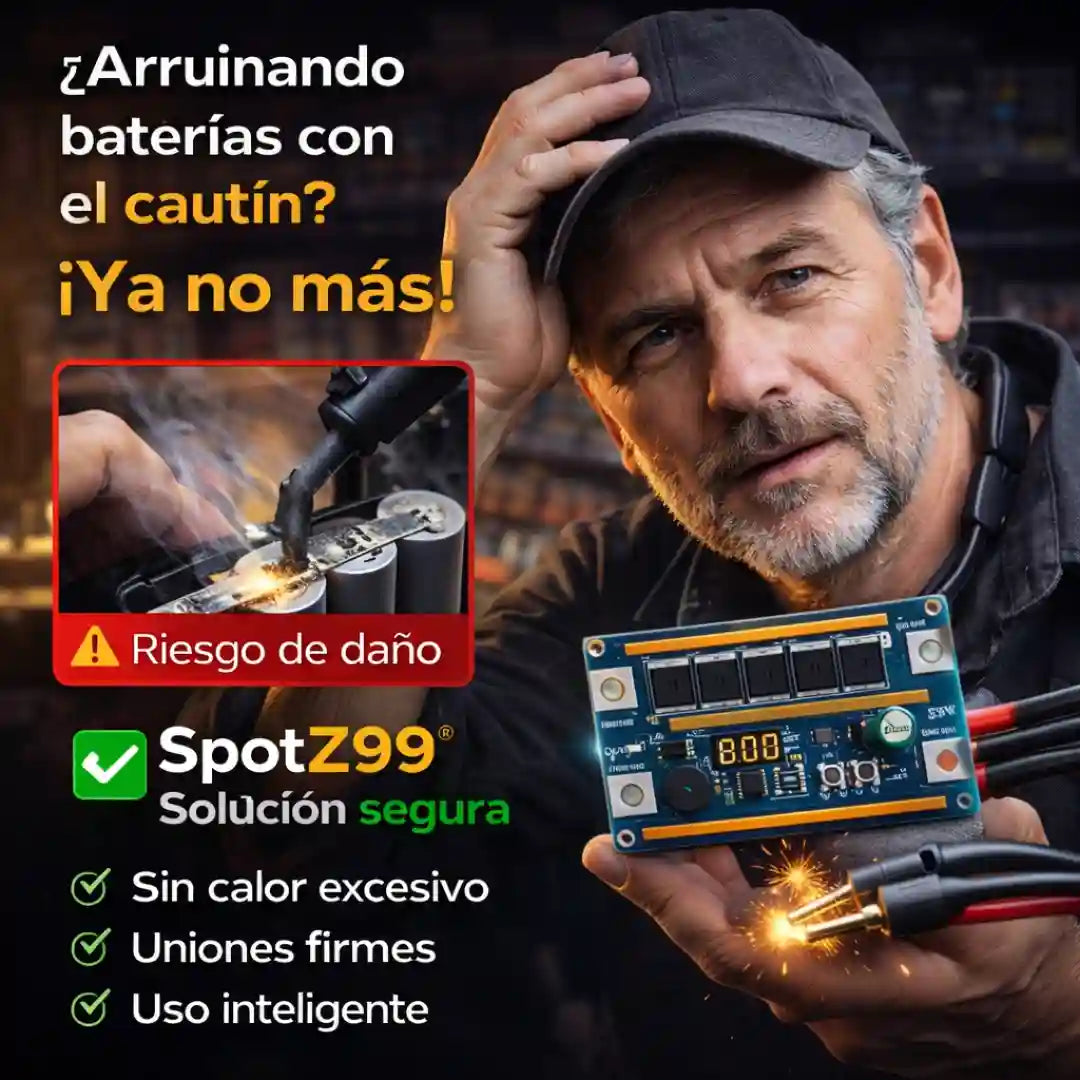 SpotZ99® Panel de control portátil para soldadura por puntos Z99 | Lápiz de soldadura incorporado