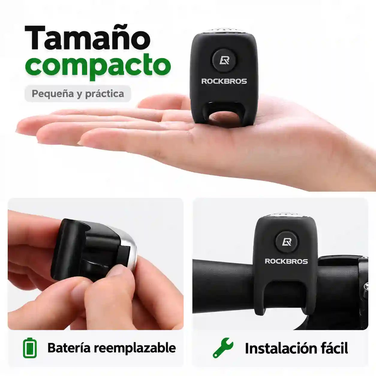 SONIX® Bocina Electrónica para Bicicleta de 90 dB