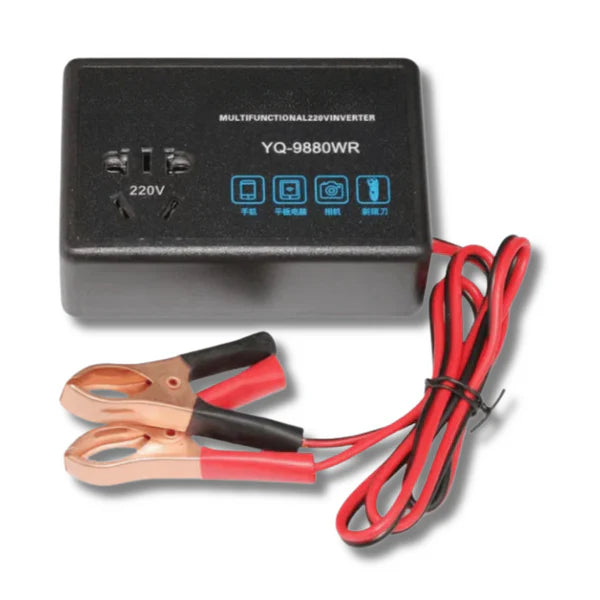 CarVolt® Convertidor Multifuncional Auto 12V/24V a 220V