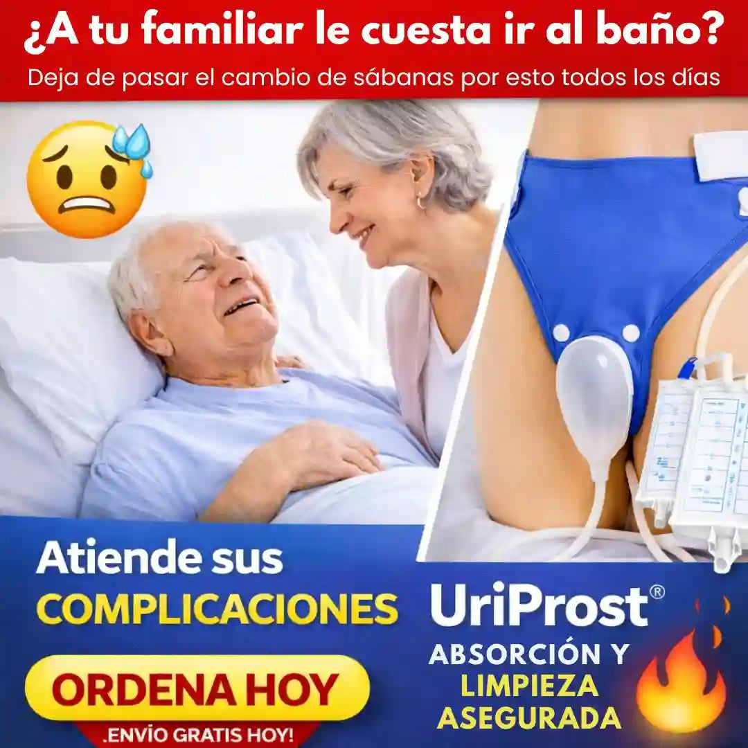 UriProst® Sistema de recolección continua de orina - Urinario Intercambiable