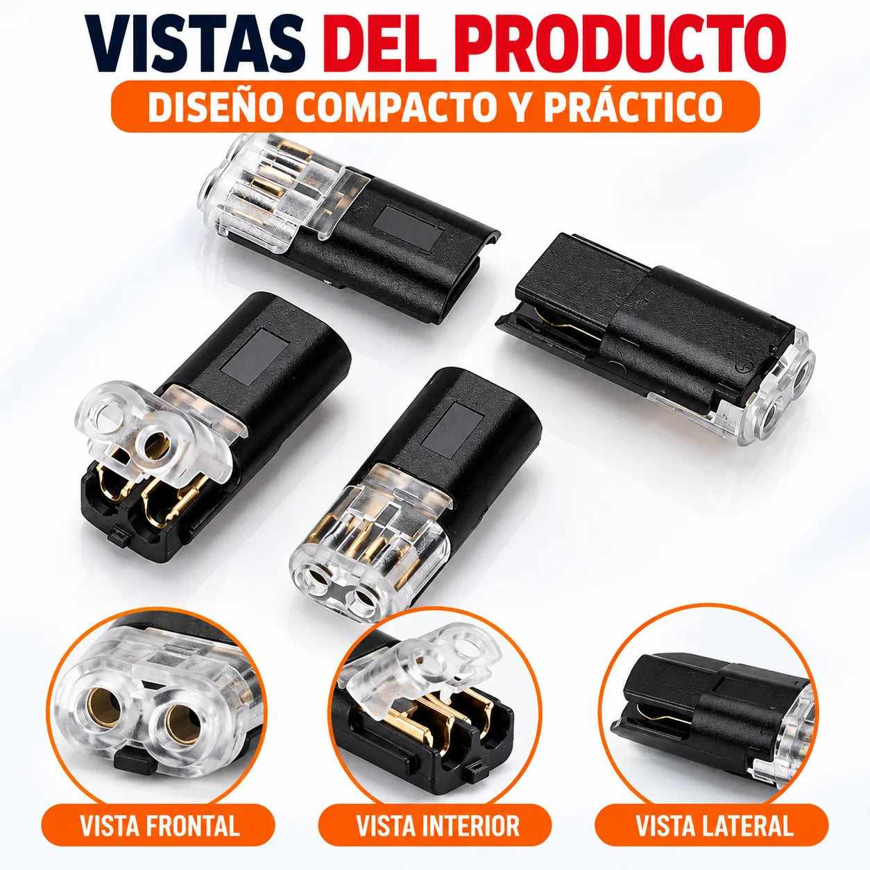 CONECTIX® Cierres de clip rápido para empalme instantáneo de cables