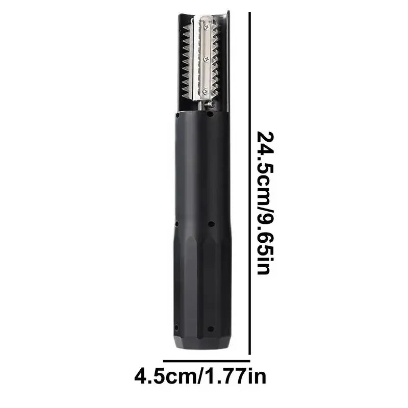 DesFish® Descamador de pescado eléctrico impermeable de acero inoxidable
