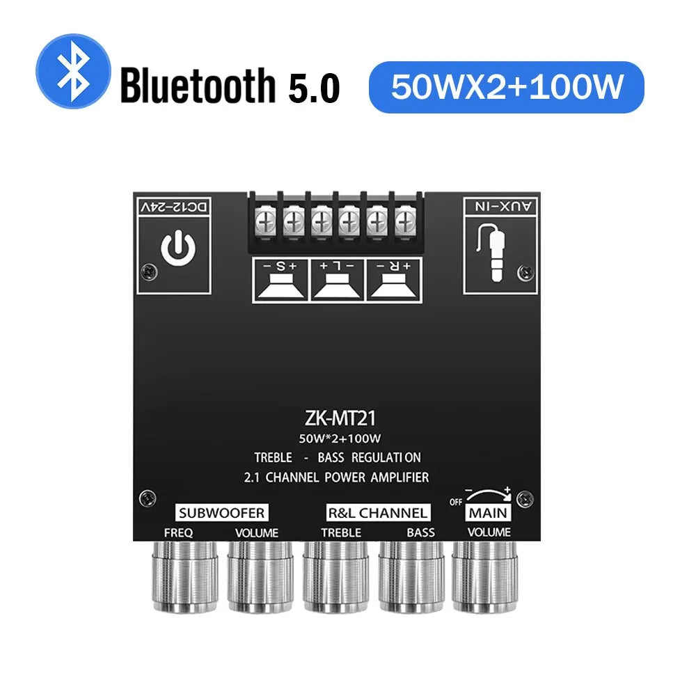 BassAmply® Módulo amplificador de potencia con Bluetooth