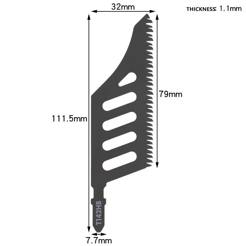 CORTE90® CUCHILLAS PARA SIERRAS CALADORAS DE 32MM DE ACERO UNIVERSAL