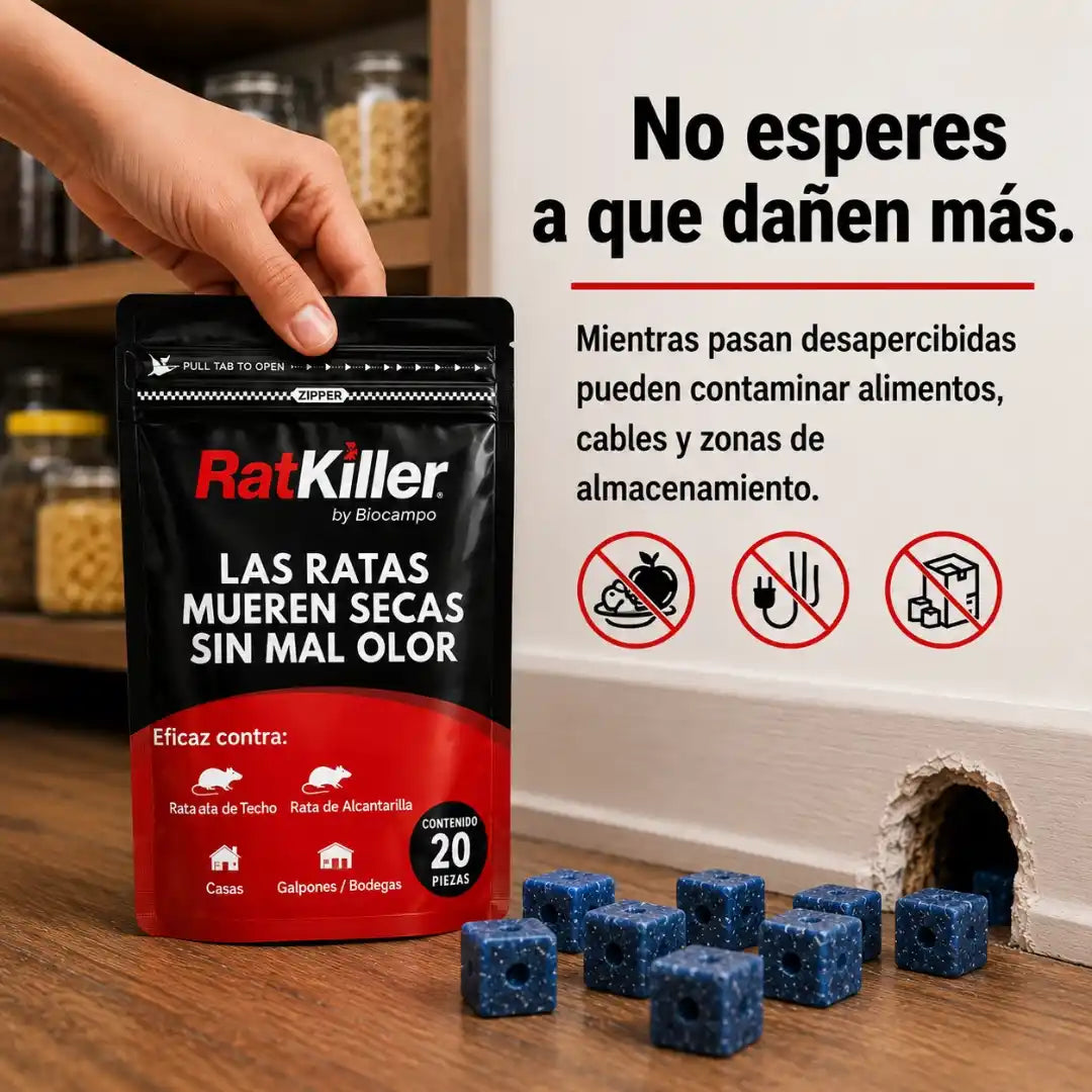 RatKiller® Cebo contra roedores