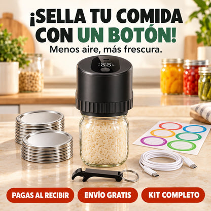 SELLAFRESCO: sella tu comida con un botón. Pagas al recibir, envío gratis, kit completo