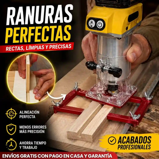 Routix® Soporte ranurado de fijación invisible 2 en 1